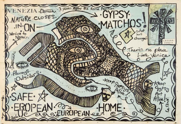 Gypsy Matchos! Nature Closes In On Safe European Home - Damian Le Bas 