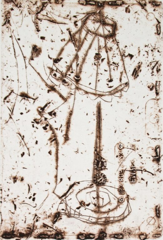 Ich bin eine Stehlampe IV – V (Épreuve d’artiste) - Alfred Ullrich 