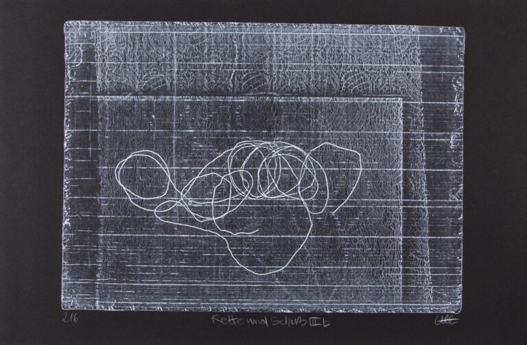 Kette und Schuß IIIb (Diptychon) - Alfred Ullrich 