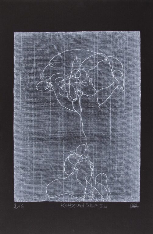 Kette und Schuß IIb (Diptychon) - Alfred Ullrich 
