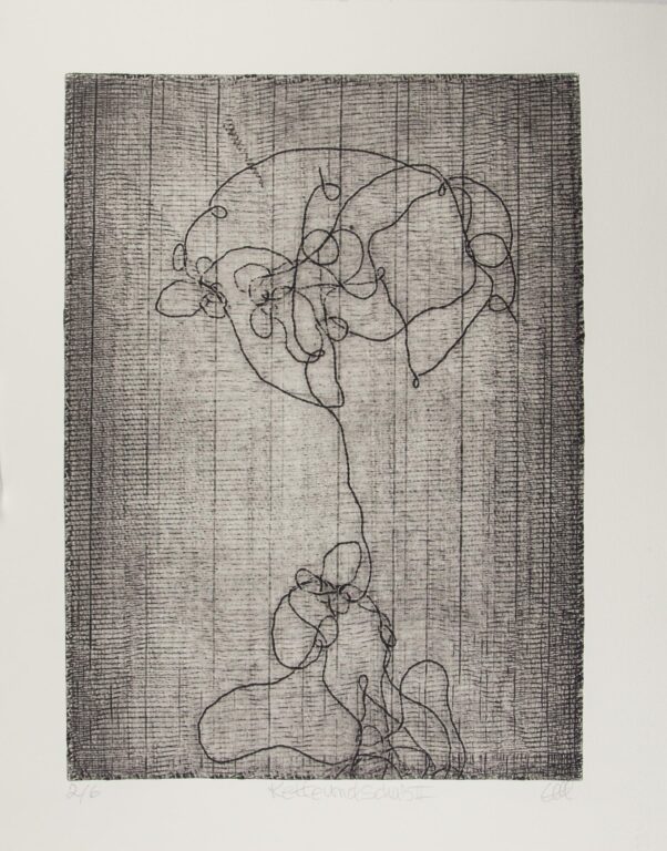 Kette und Schuß II (Diptychon) - Alfred Ullrich 