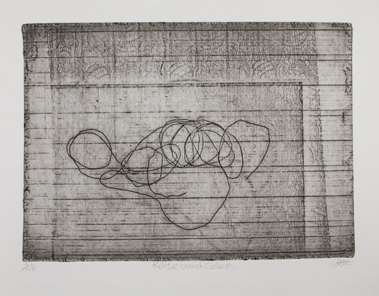Kette und Schuß III (Diptychon) - Alfred Ullrich 