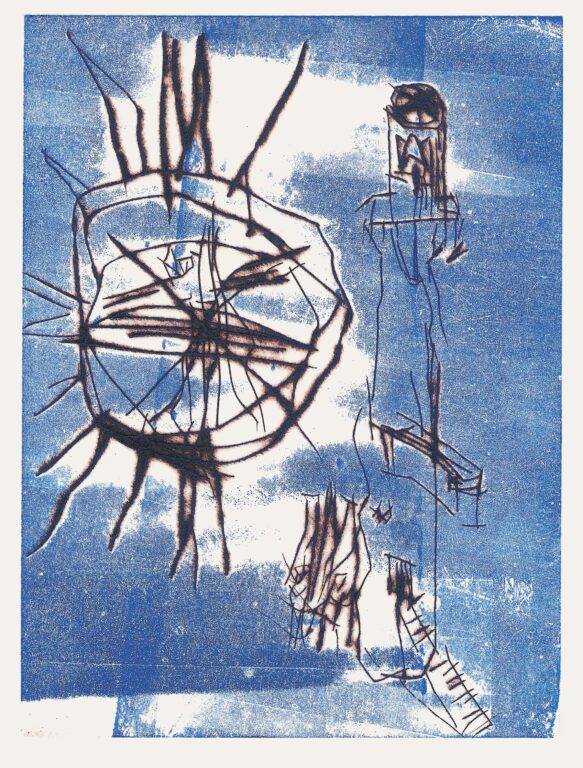 Reflexionen zu Jovan Nikolic „Zimmer und Rad“ V (Auflage 1/6)“ - Alfred Ullrich Diego Esteban Castellano Cano
