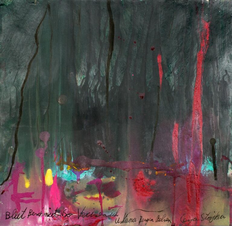 Blutverschmiert, so verließen ich und Mama Bergen-Belsen - Ceija Stojka Galerie Kai Dikhas, Hojda Stojka, Diego Esteban Castellano Cano