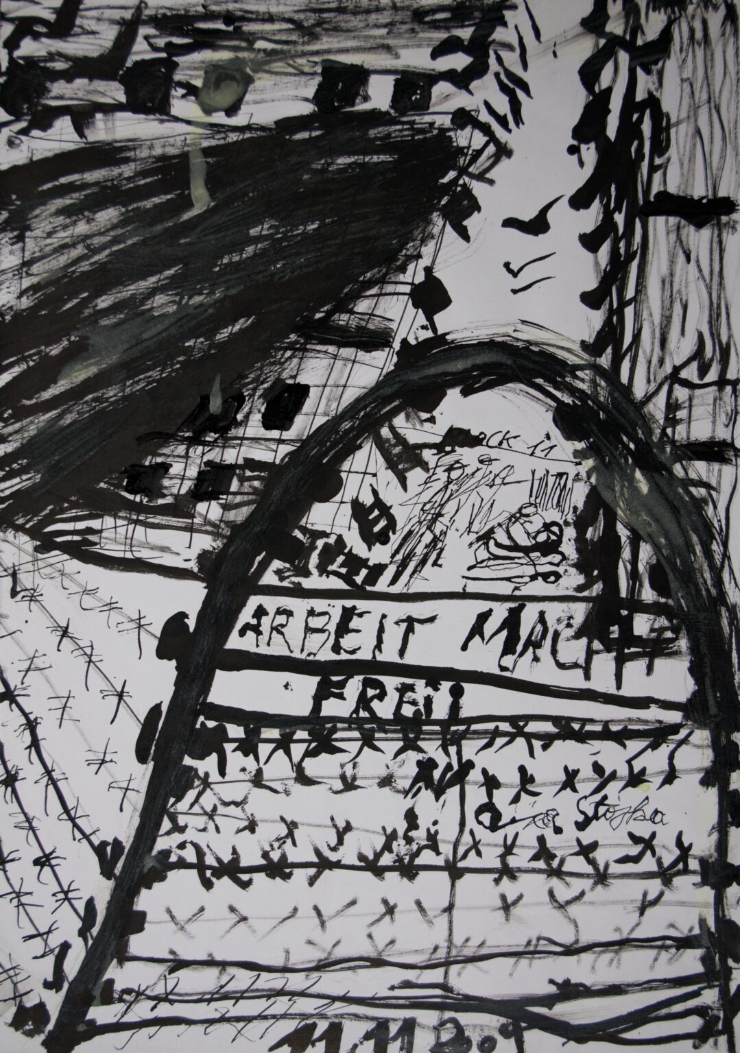 Block 11. Arbeit macht frei - Ceija Stojka 