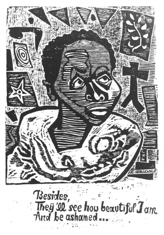 Langston Hughes gewidmet - Otto Pankok 
