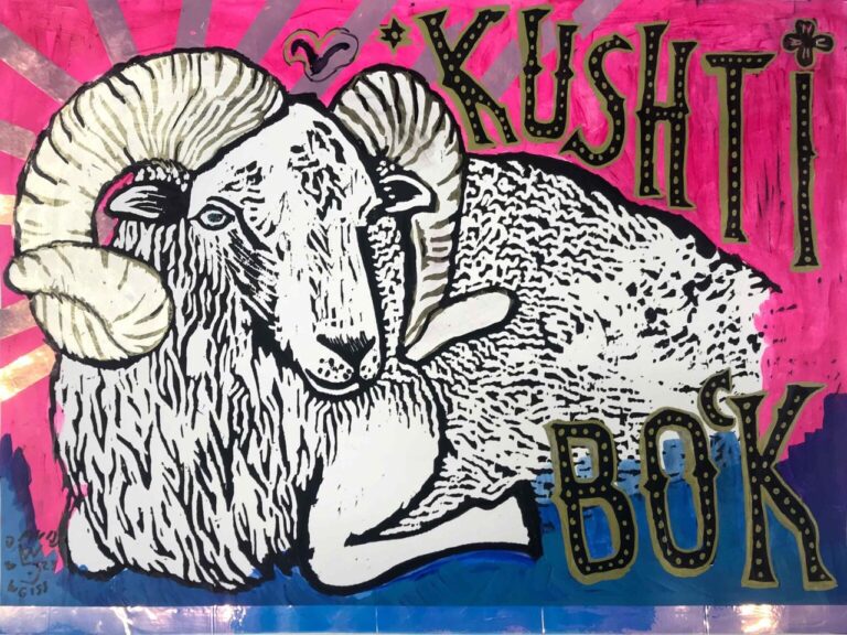 DAVID WEISS . KUSHTI BOK – Artist Talk zur Finissage der Ausstellung NO A LAS MÁQUINAS 