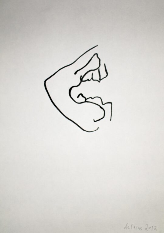 Mui, Tryptichon III/III - Delaine Le Bas 