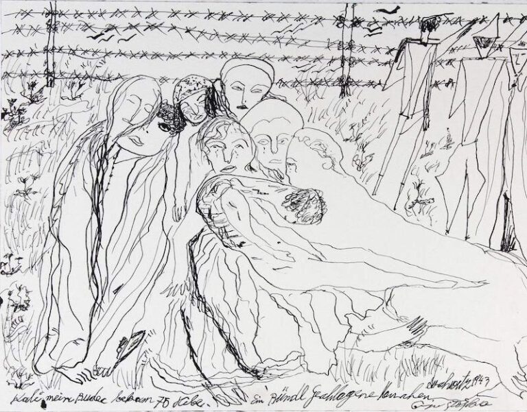 FORTGEZERRT IN DIE TODESLAGER - Ceija Stojka, Otto Pankok 