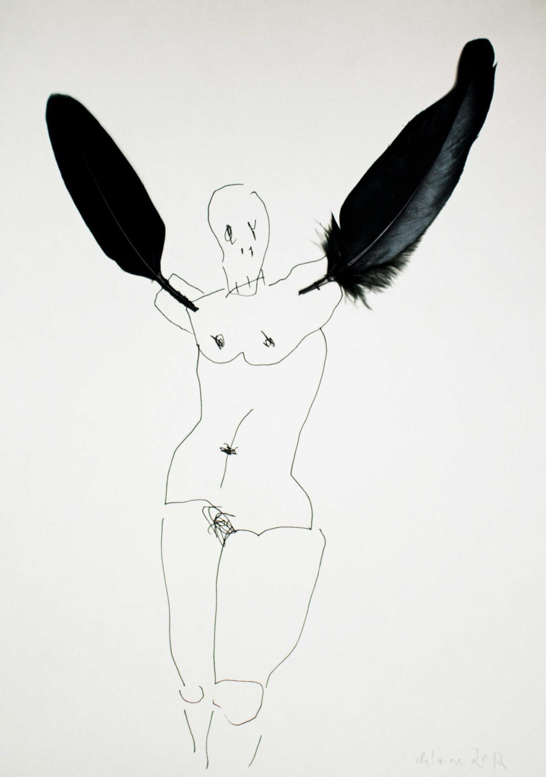 To fly As Birds Series II, Tryptichon III/III - Delaine Le Bas 