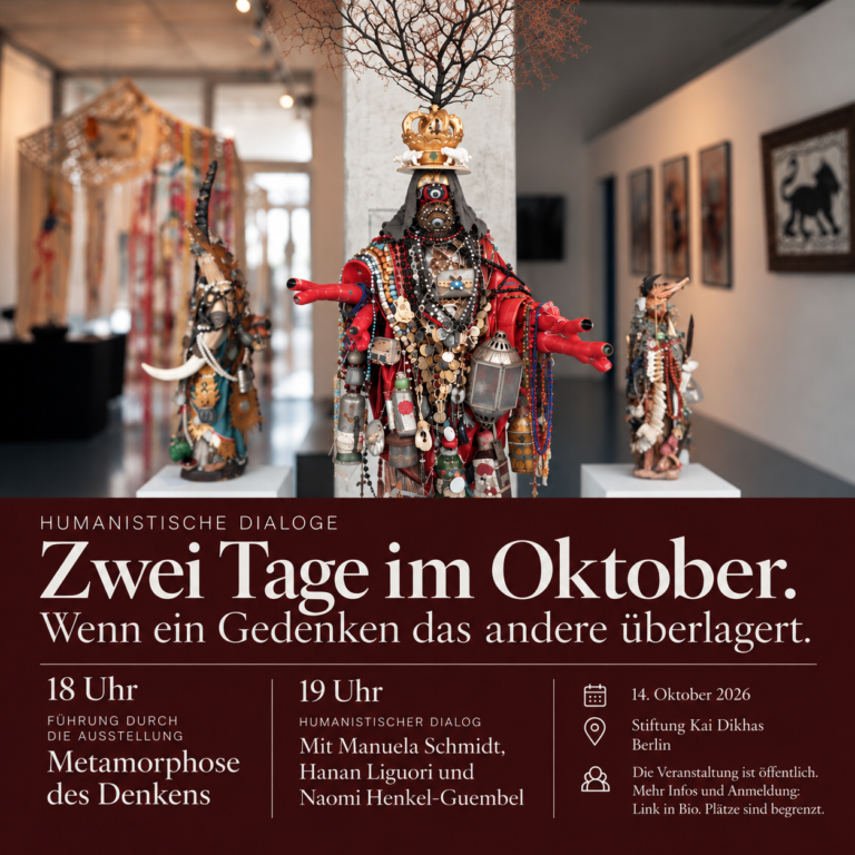 Zwei Tage im Oktober: Wenn ein Gedenken das andere überlagert. 