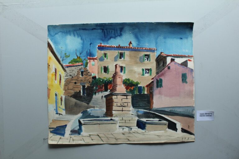 Alte Häuser in Calvi (Korsika) - Gerd Baukhage 