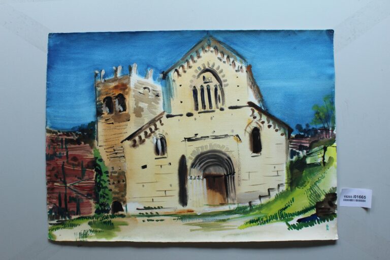Romanische Kirche in Andora bei Alassio - Gerd Baukhage 