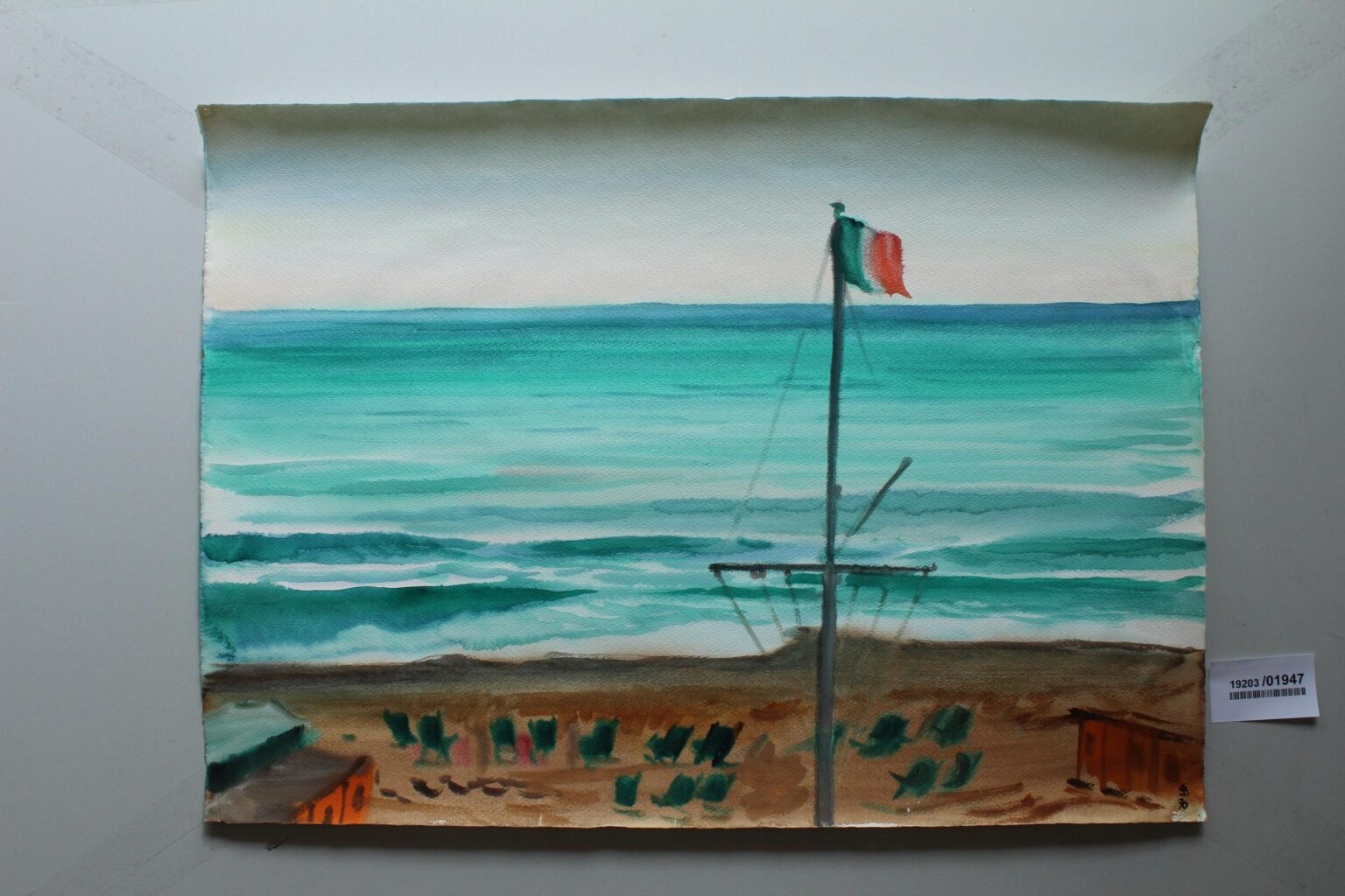 Morgen in Alassio - Gerd Baukhage 