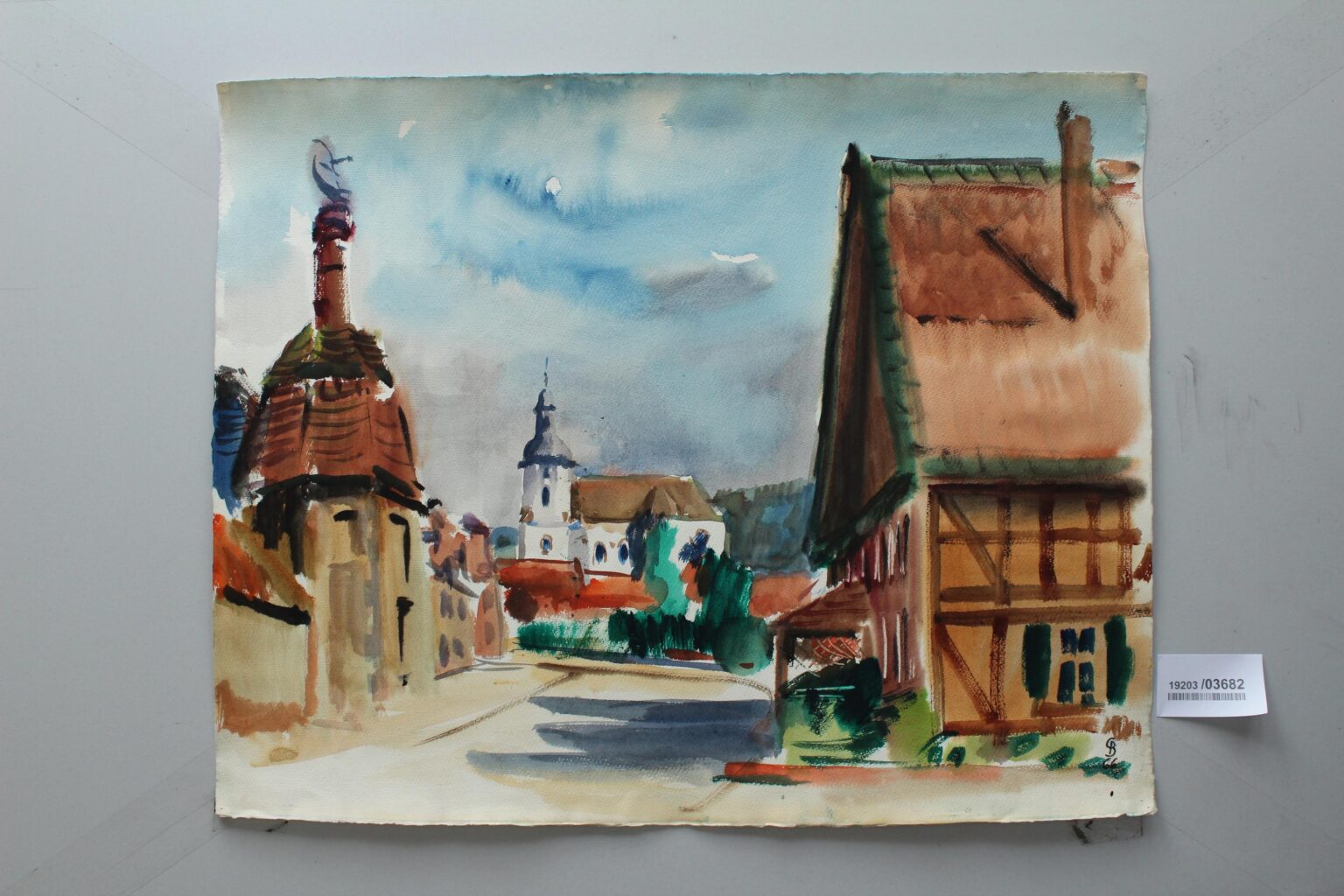 Dorfstraße auf Schloss Rheda - Gerd Baukhage 