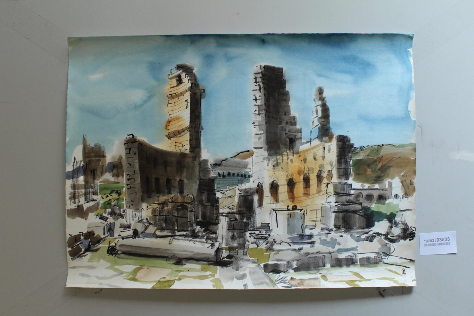 Griechisches Tor in Perge-Pamphylien - Gerd Baukhage 