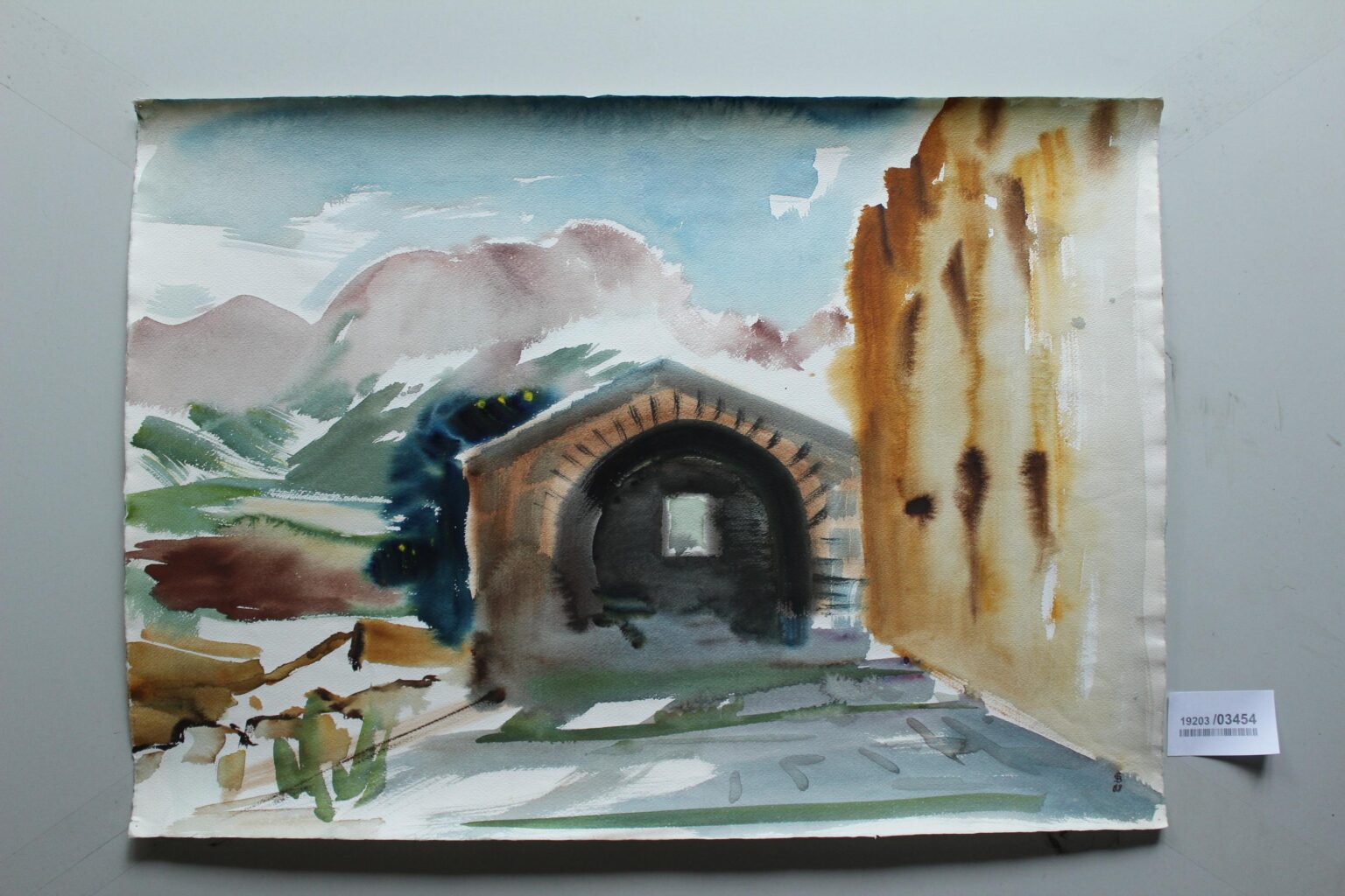 Schlossterasse bei L’Argentella (Korsika) - Gerd Baukhage 
