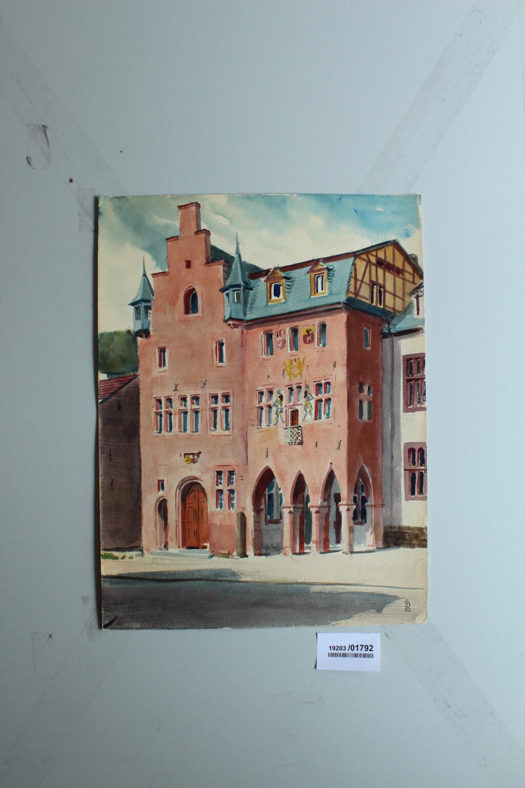 Das Rathaus in Münstereifel - Gerd Baukhage 