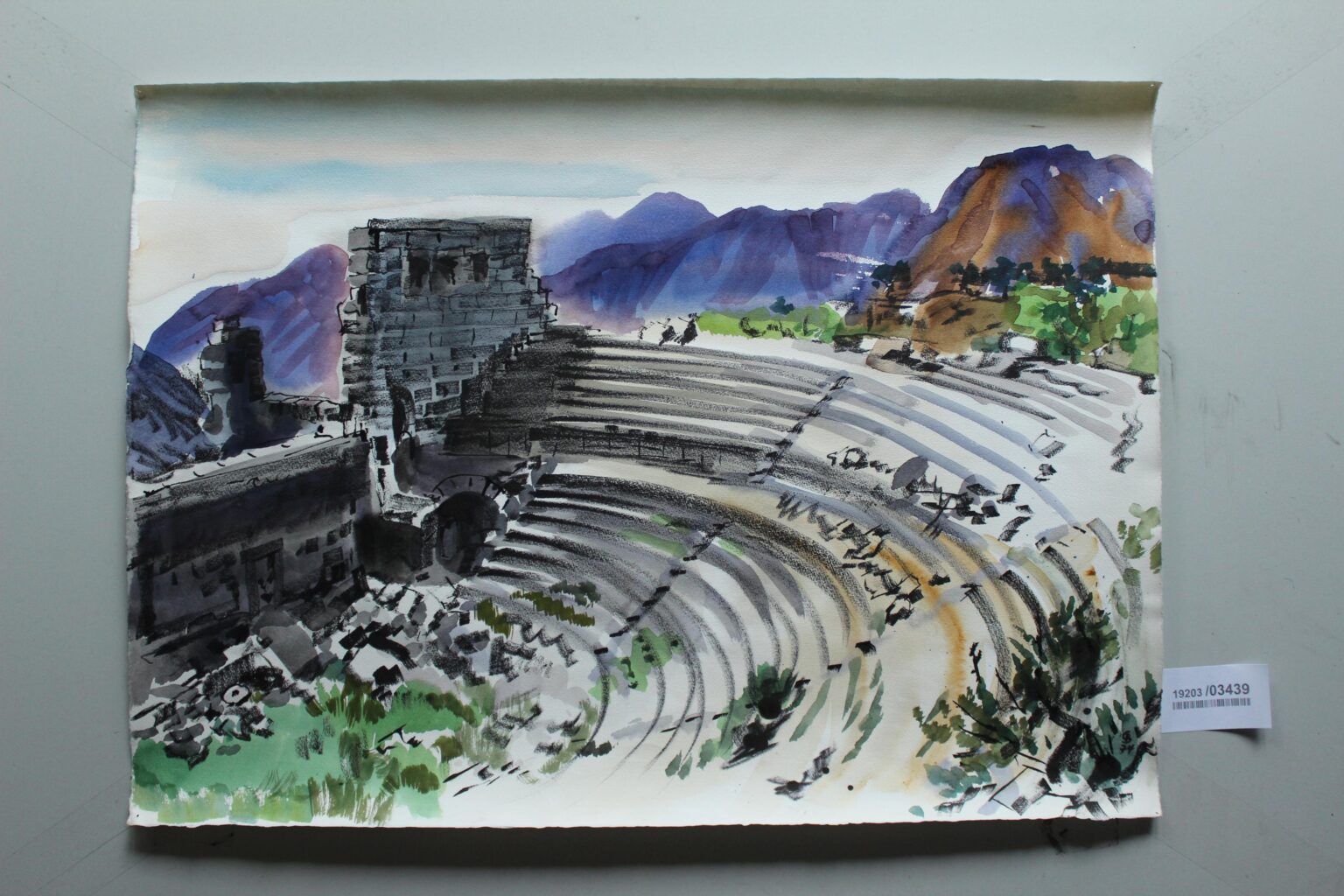 Theater in Permessos-Lykien-Türkei - Gerd Baukhage 