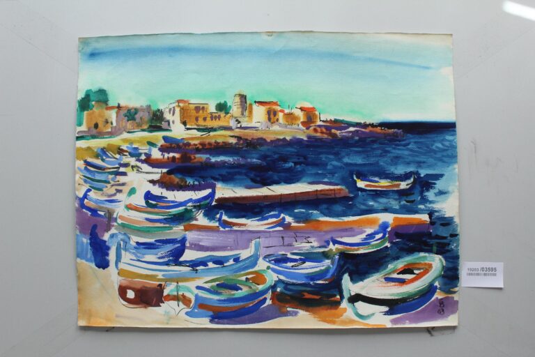Boote in Isolo dei Femini (Sizilien) - Gerd Baukhage 