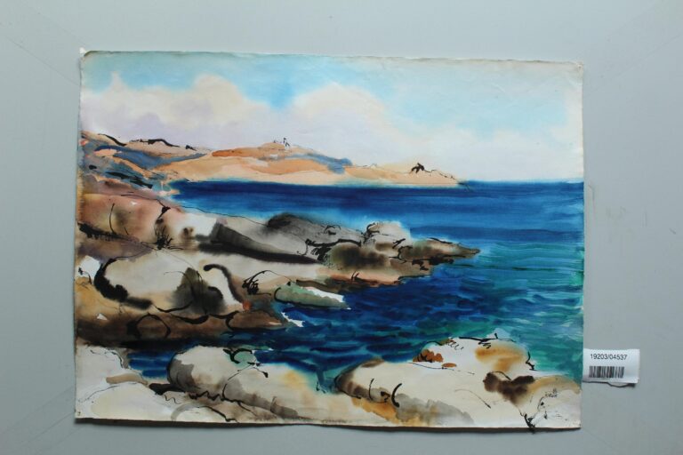Küste in Calvi (Korsika) - Gerd Baukhage 