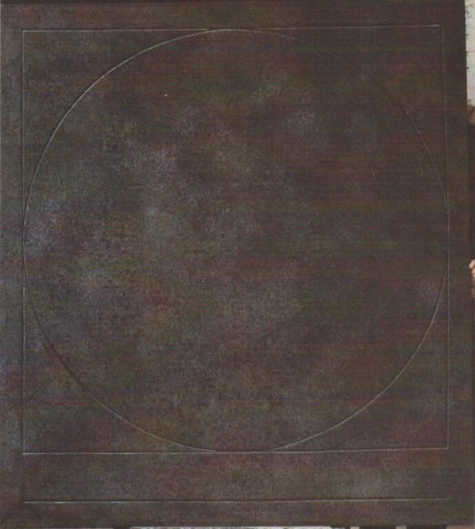 Kreis und Gerade, Triptychon c - Gerd Baukhage 
