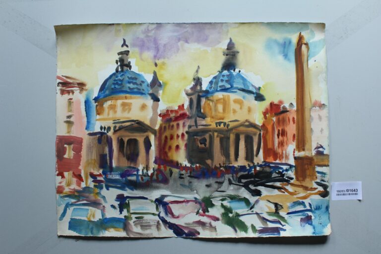 Piazza del Popolo in Rom - Gerd Baukhage 
