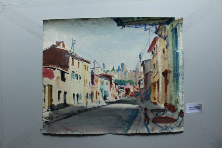 Rue Barbacane in Carcasonne - Gerd Baukhage 