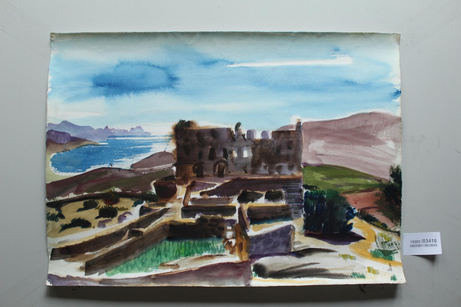 Schlossruine b. Argentelle (Korsika) - Gerd Baukhage 