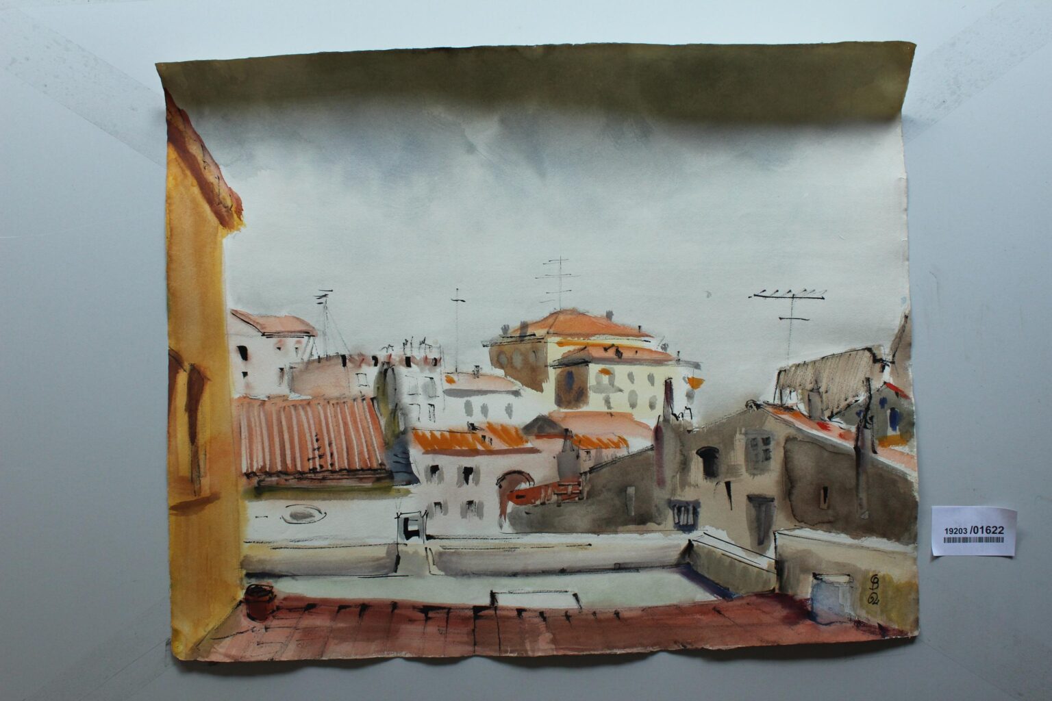 Terasse in Calvi (Korsika) - Gerd Baukhage 