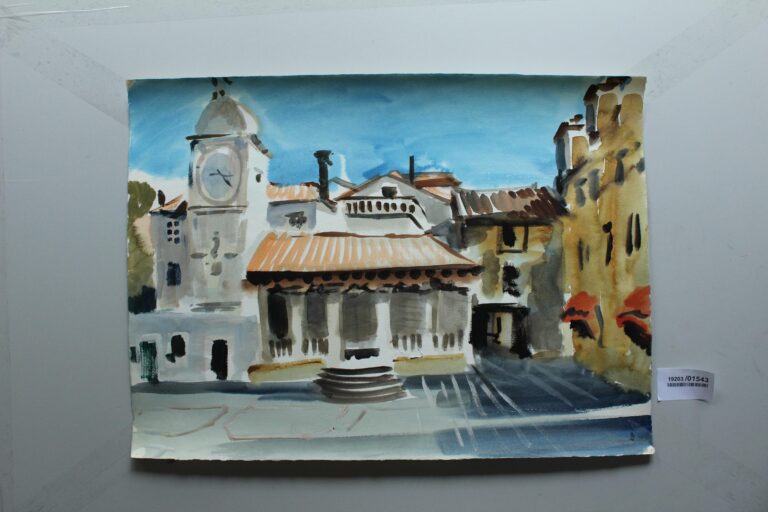 Loggia am Uhrturm in Trogir - Gerd Baukhage 