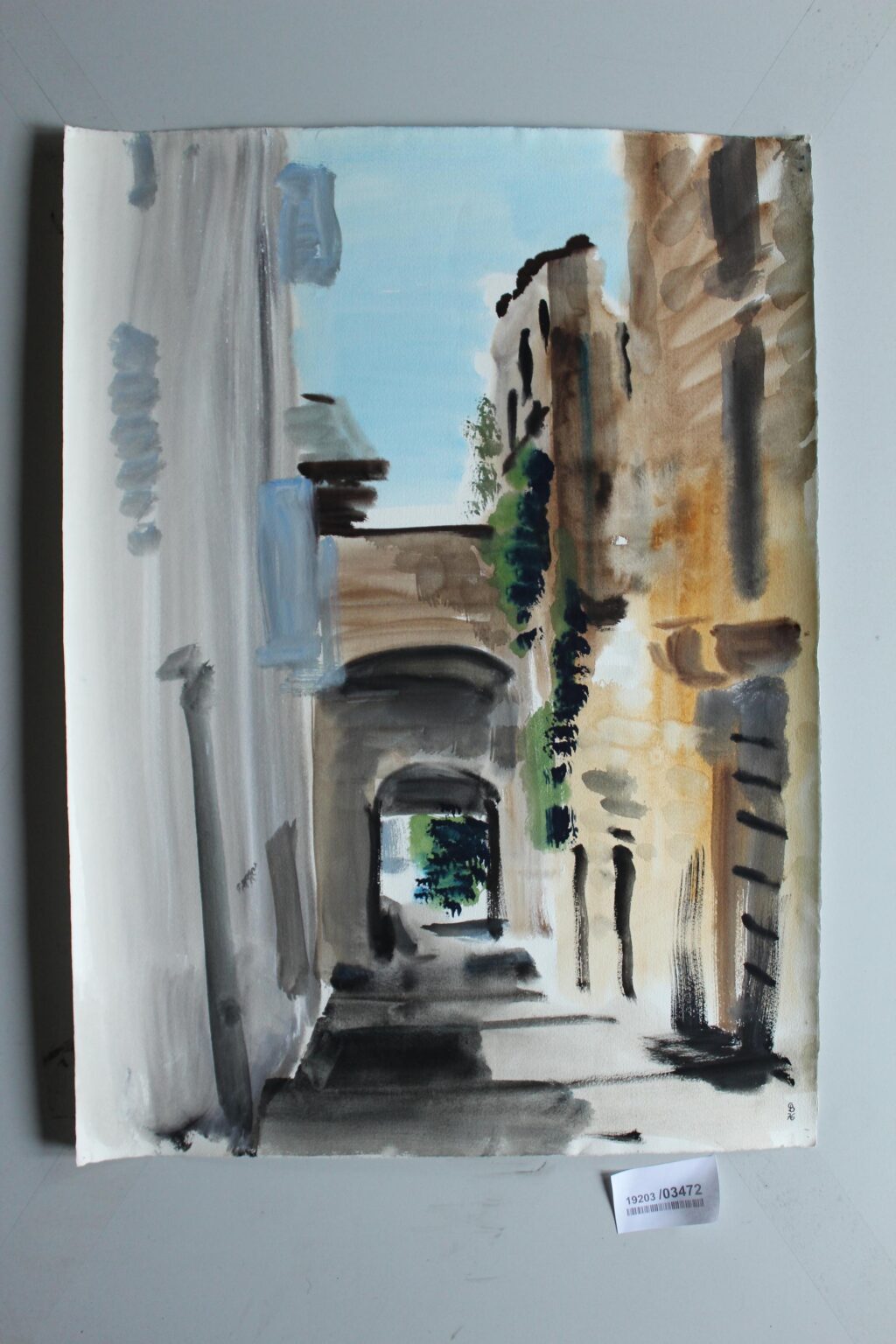 Gasse in Hvar - Gerd Baukhage 
