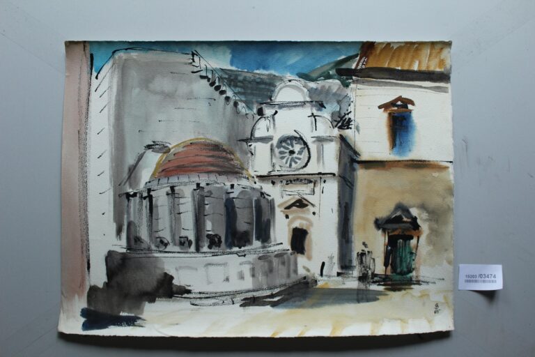 an der Franziskanerkirche in Dubrovnik - Gerd Baukhage 