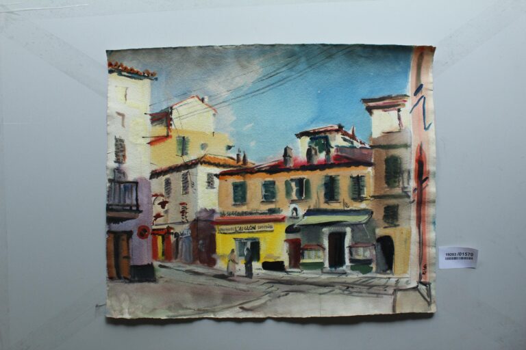 Aus der Unterstadt von Calvi (Korsika) - Gerd Baukhage 