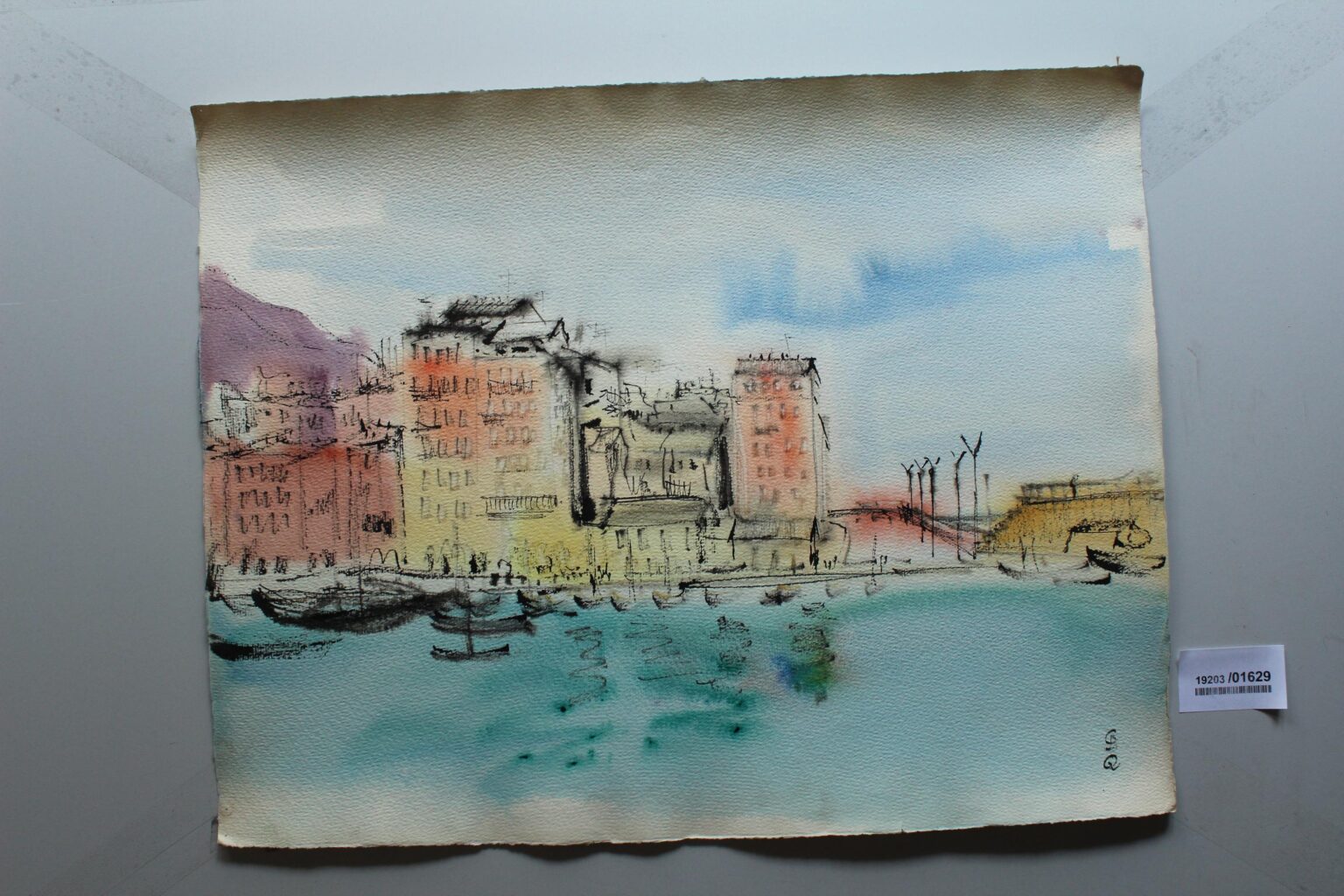 Eingang zum alten Hafen iin Bastia (Korsika) - Gerd Baukhage 