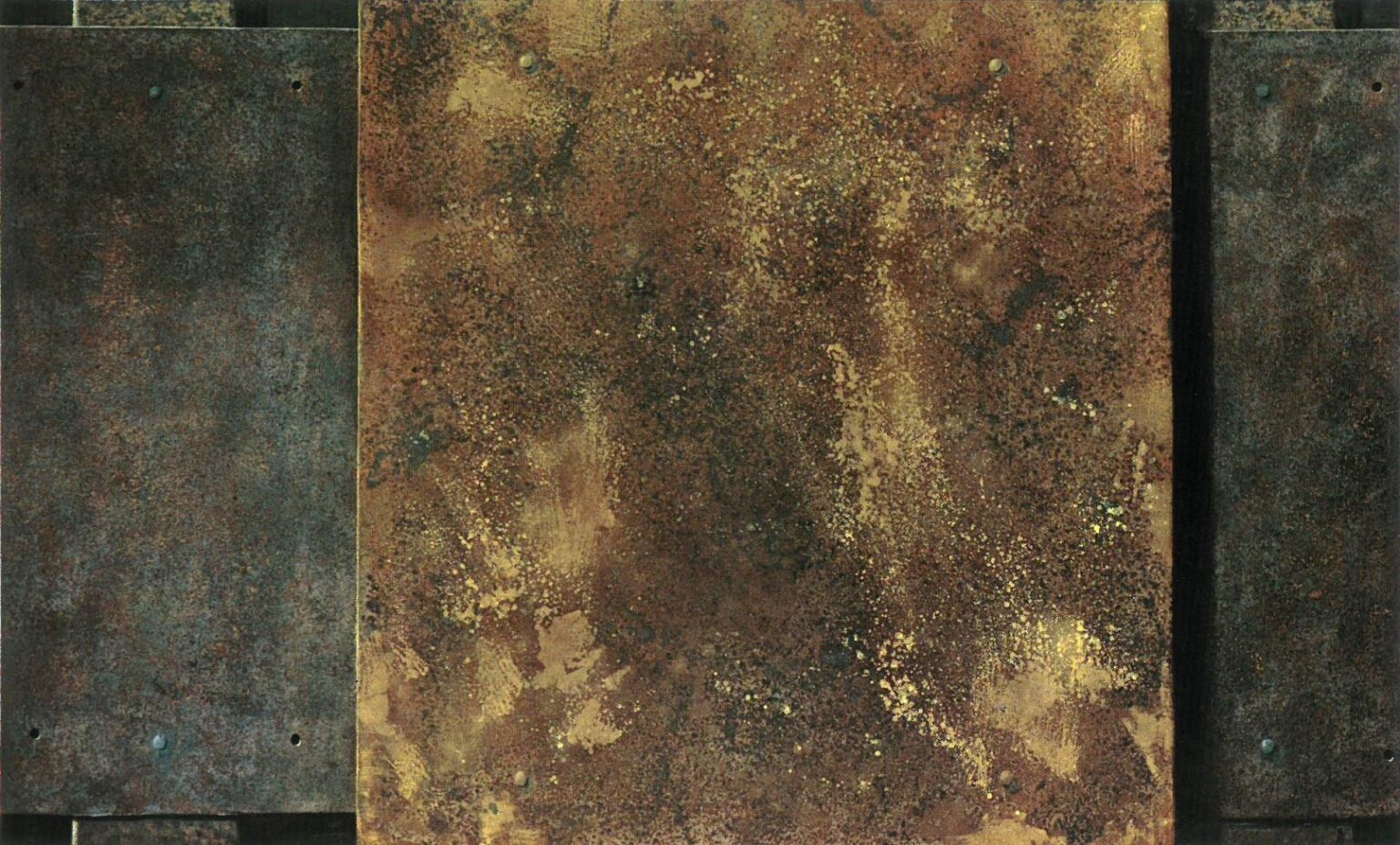 Große Versperrung mit Rostplatten - Gerd Baukhage 