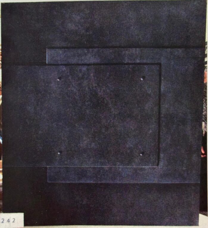 Versetzte Eisenplatten - Gerd Baukhage 