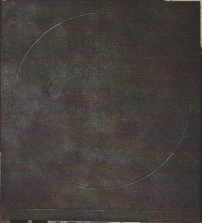 Kreis und Gerade, Triptychon b - Gerd Baukhage 