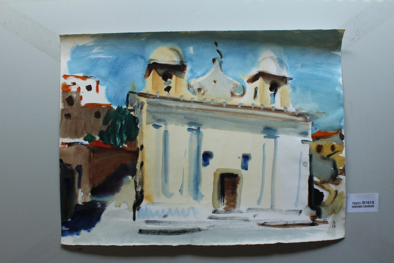 Kirche in Pigna (Korsika) - Gerd Baukhage 