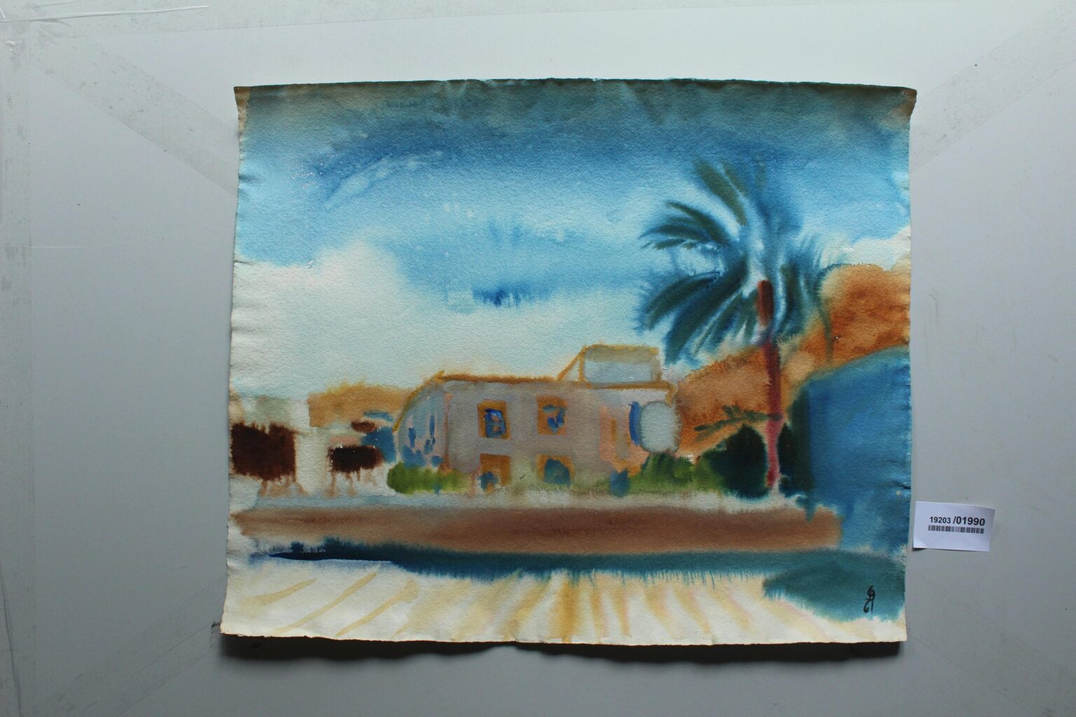 Terrasse vom Albergo Augustus in Lipari - Gerd Baukhage 