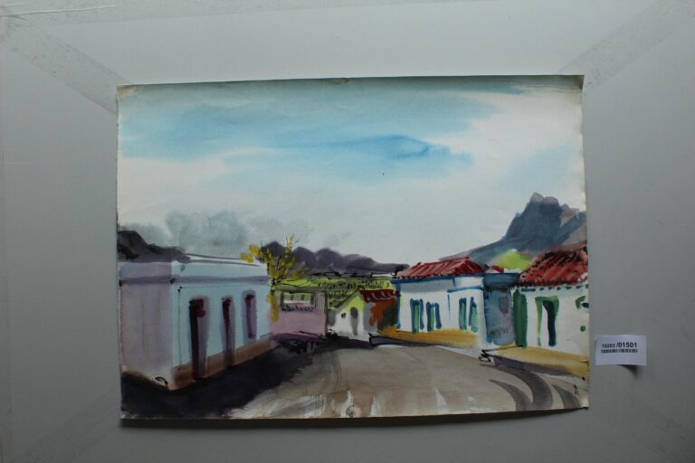 Dorfstraße in Fataga (Gran Canaria) - Gerd Baukhage 