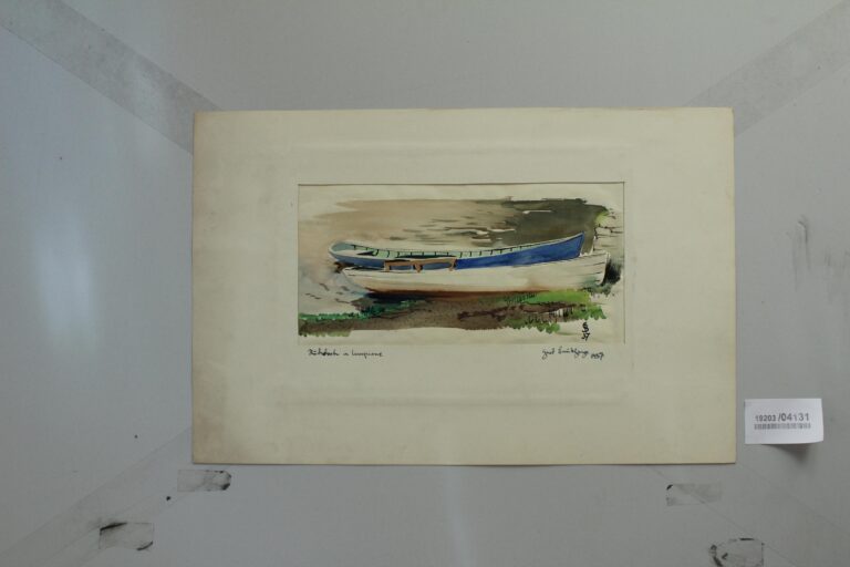 Ruderboote in Lampiane - Gerd Baukhage 
