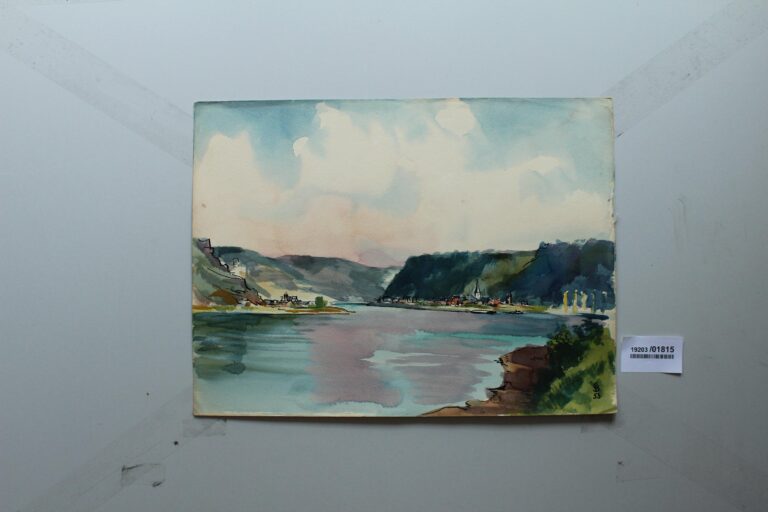 Der Rhein mit St. Goarsf…? in St. Goar - Gerd Baukhage 