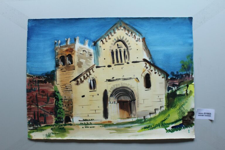 Romanische Kirche in Andora bei Alassio - Gerd Baukhage 