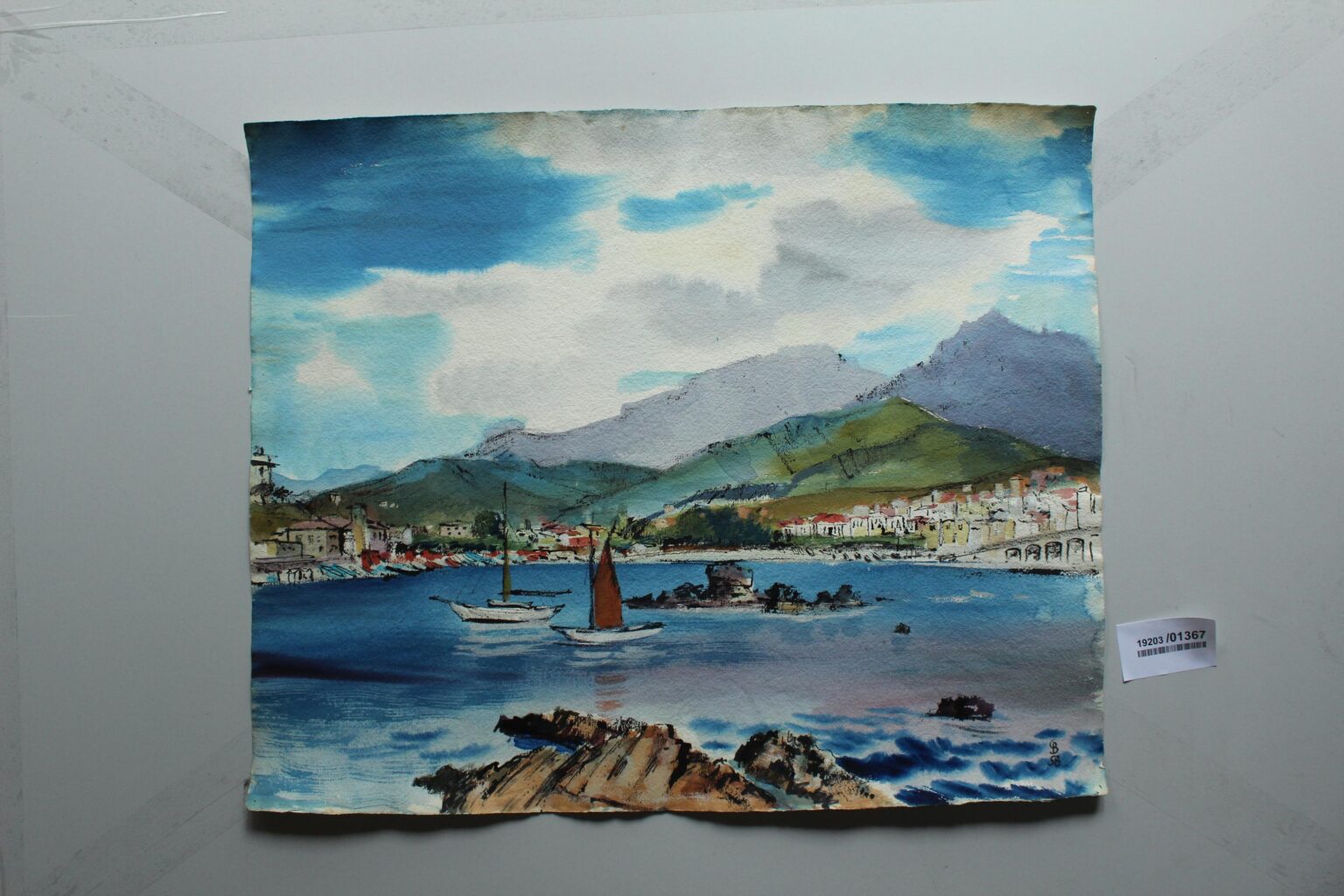 Hafen von Bauguls (Banynls) Südfrankreich - Gerd Baukhage 