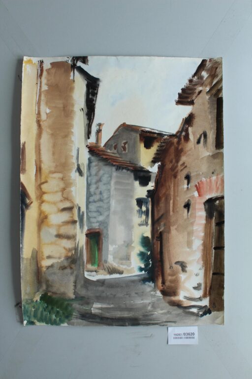 Gasse in Sanvico (Tessin) - Gerd Baukhage 