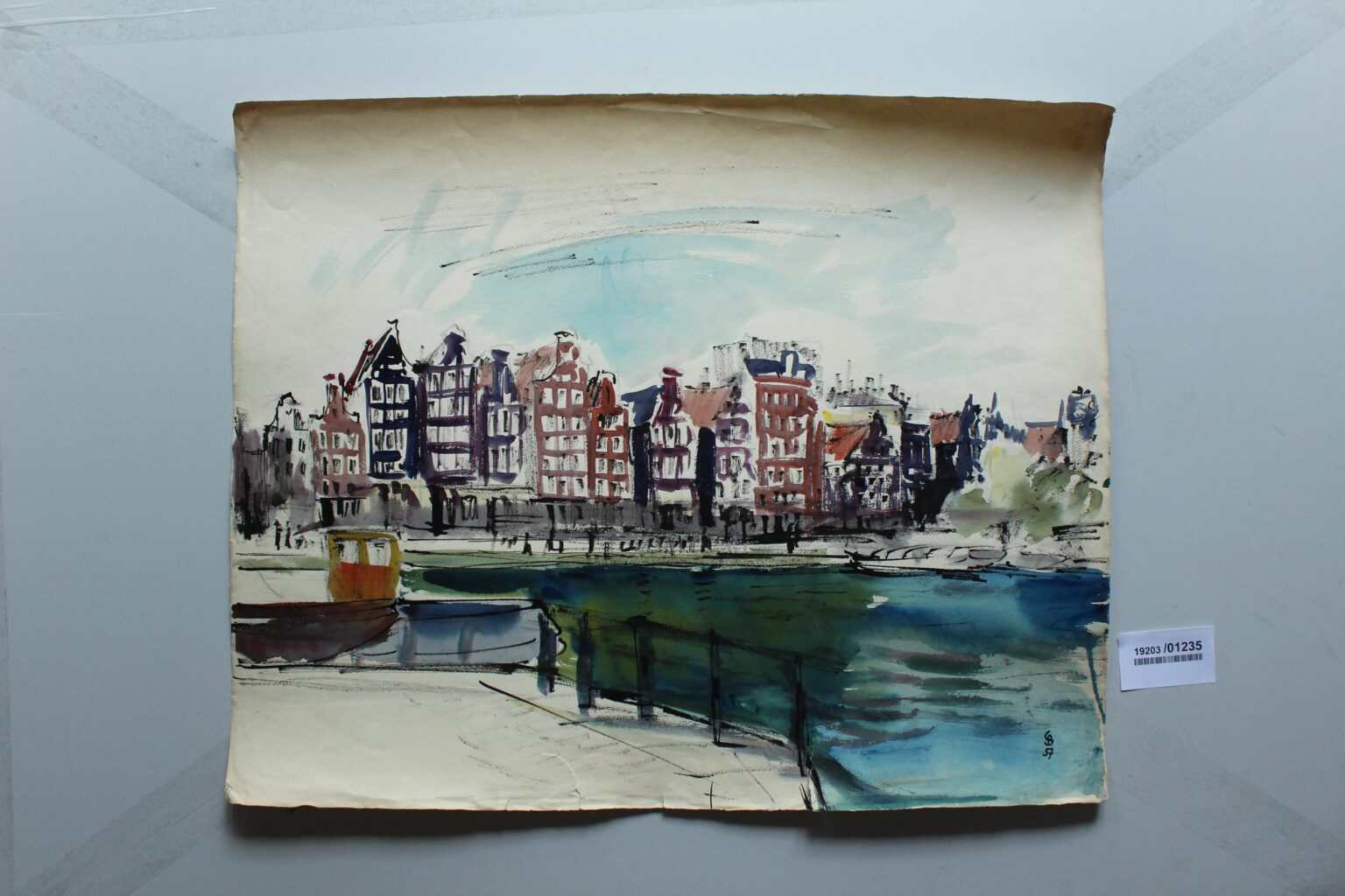 An der Amstel in Amsterdam - Gerd Baukhage 