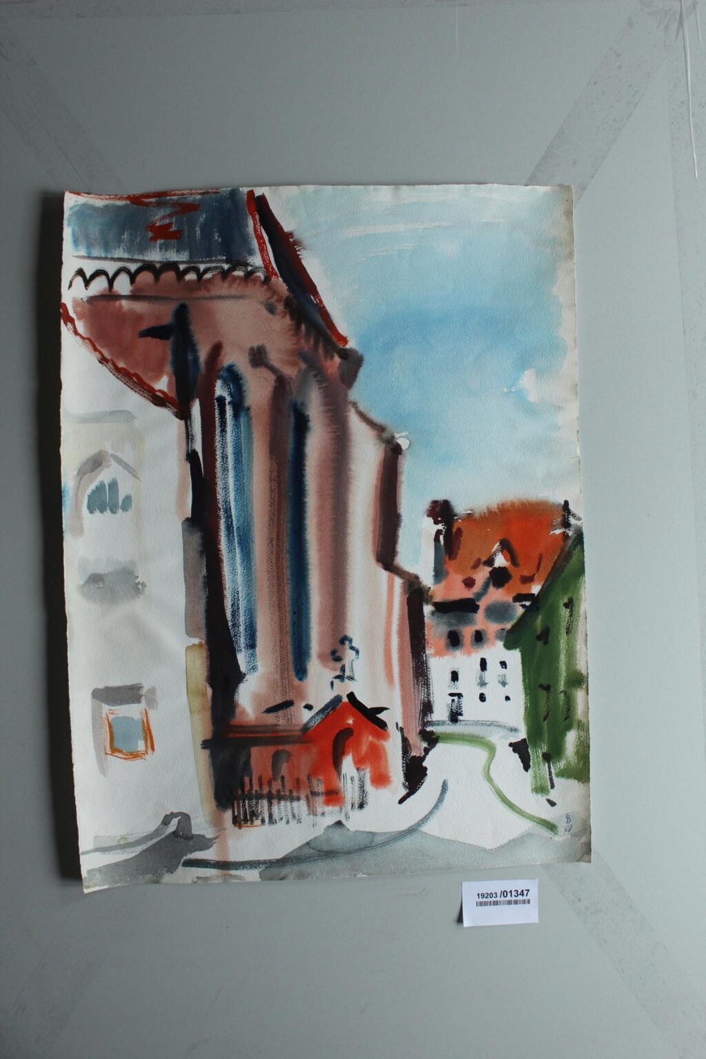 Gasse in Kaufbeuren - Gerd Baukhage 