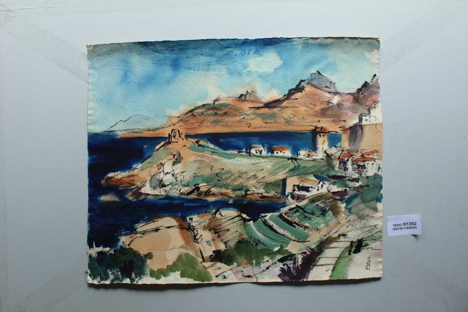 Cap mit dem Napoleon-Stein in Calvi - Gerd Baukhage 