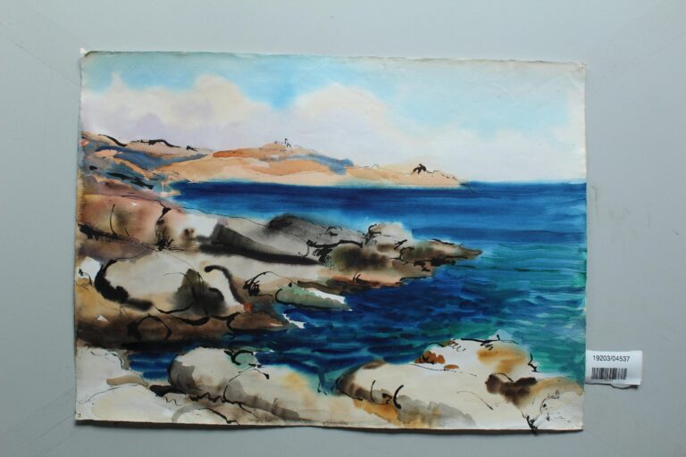 Küste in Calvi (Korsika) - Gerd Baukhage 